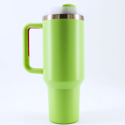 40 Oz Insulated Tumbler with Handle - Single Color