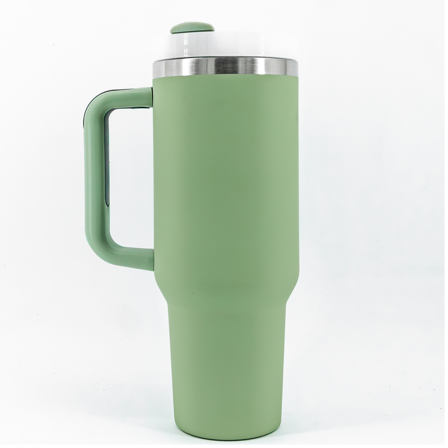 40 Oz Insulated Tumbler with Handle - Single Color