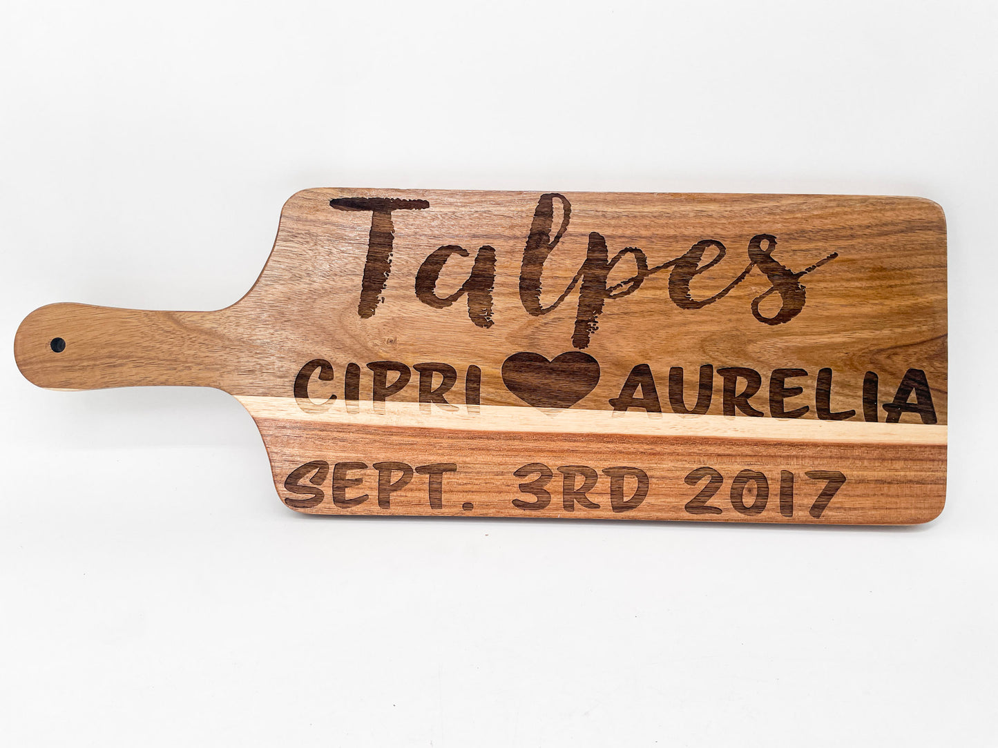 Charcuterie Board Engraved