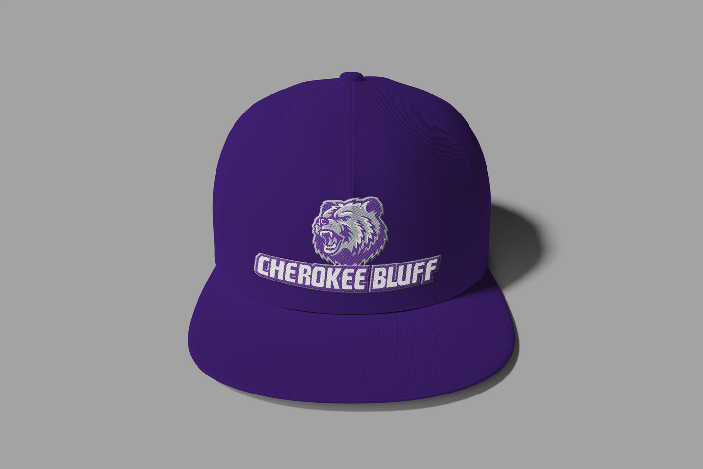 Flat Bill Hat- Bulk - Embroidered